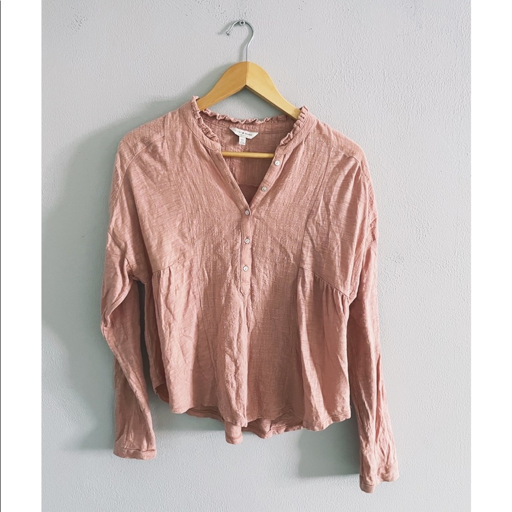 Lucky Brand Blush Tunic Shirt